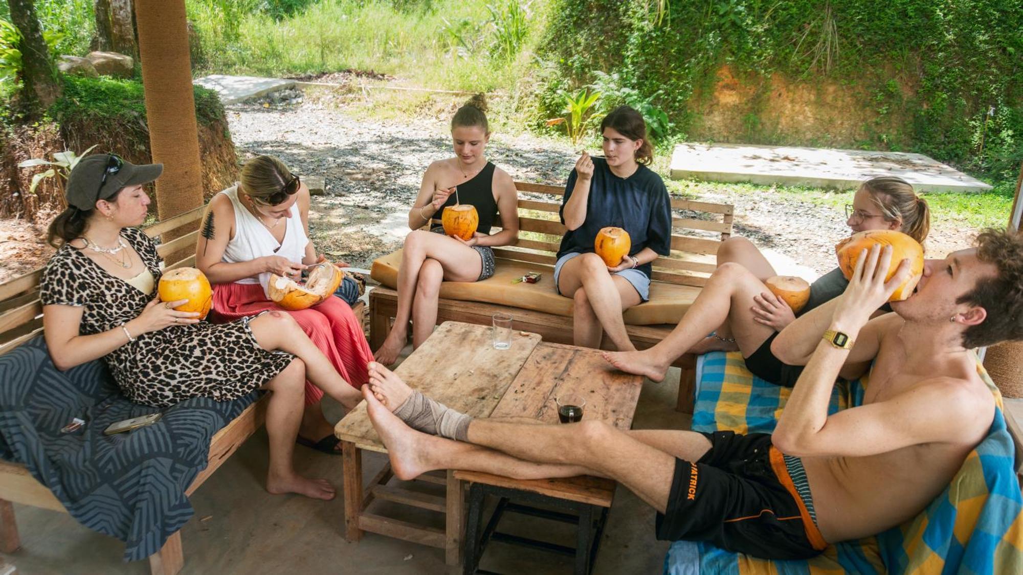 Hostel Singha Lounge Унаватуна Экстерьер фото